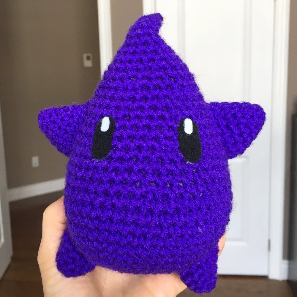 Luma - Super Mario Galaxy Inspired Crochet Luma Star - Picture 2 of 7